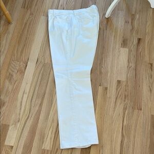 Jones New York White Straight Leg Jeans 16W Tall
